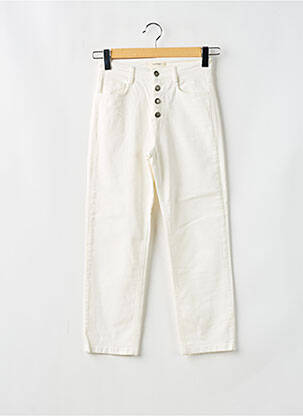 Blugi cu croială dreaptă alb ESE O ESE femeie