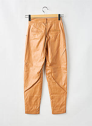 Pantalon drept croială morcov talie înaltă bej IN THE STYLE femeie