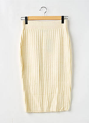 Fustă midi bej NASTY GAL femeie