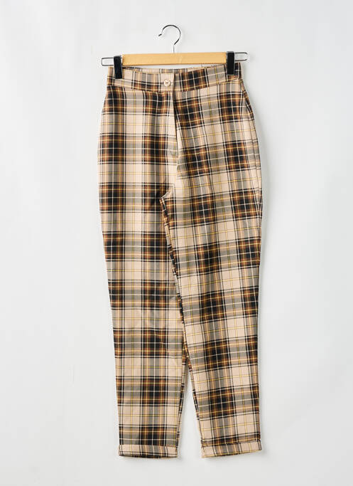 Pantalon drept maro NASTY GAL femeie