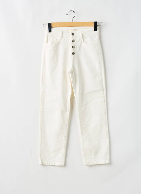 Blugi cu croială dreaptă alb ESE O ESE femeie