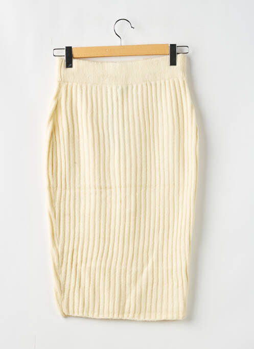 Fustă midi bej NASTY GAL femeie