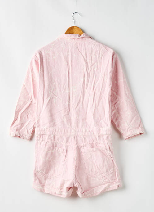 Salopetă scurtă roz RECC femeie