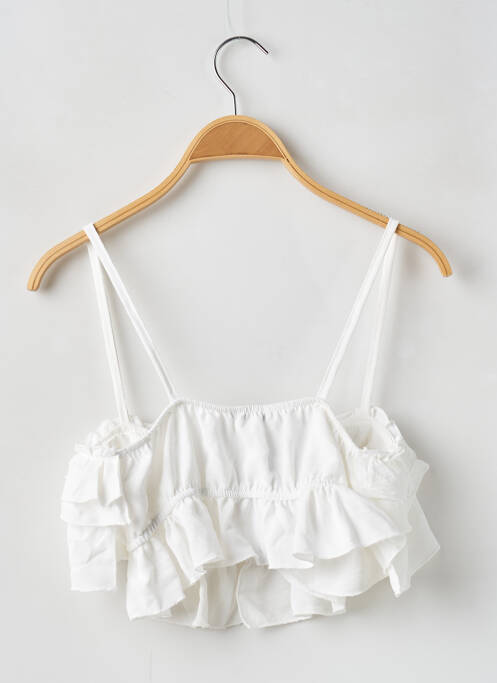 Top alb BOOHOO femeie