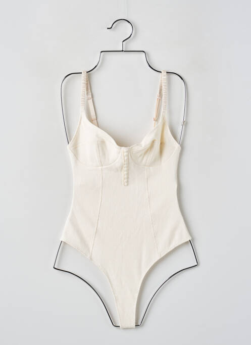 Body de lenjerie bej GIRLS IN PARIS femeie