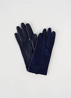 Mănuși căptușeală albastru GLOVE STORY femeie