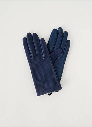 Mănuși căptușeală albastru GLOVE STORY femeie