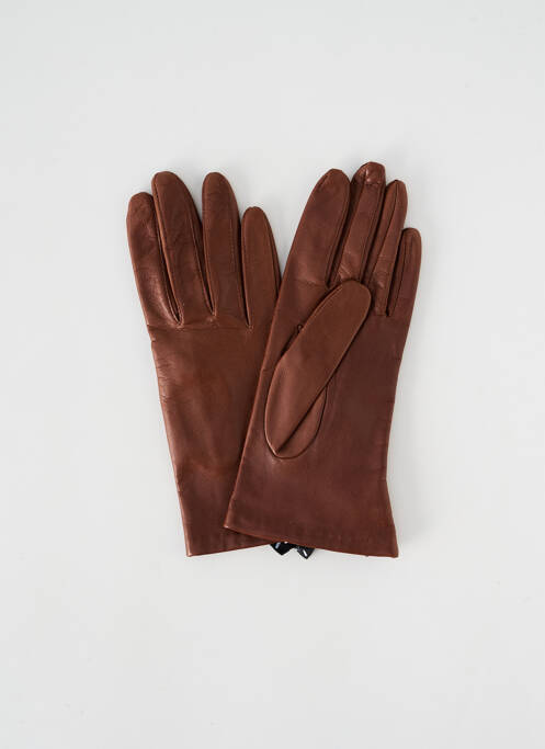 Mănuși maro GLOVE STORY femeie