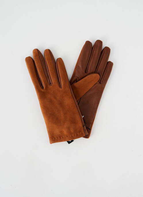 Mănuși maro GLOVE STORY femeie