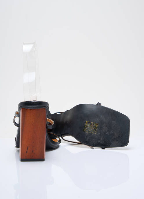 Șlapi negru QUANTICLO femeie