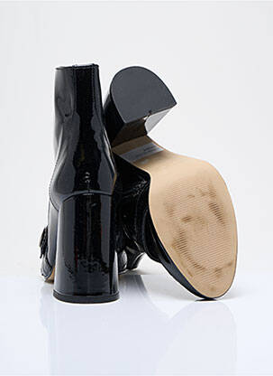 Botine/ghete material neted toc de 7 la 9 cm negru MELLOW YELLOW femeie