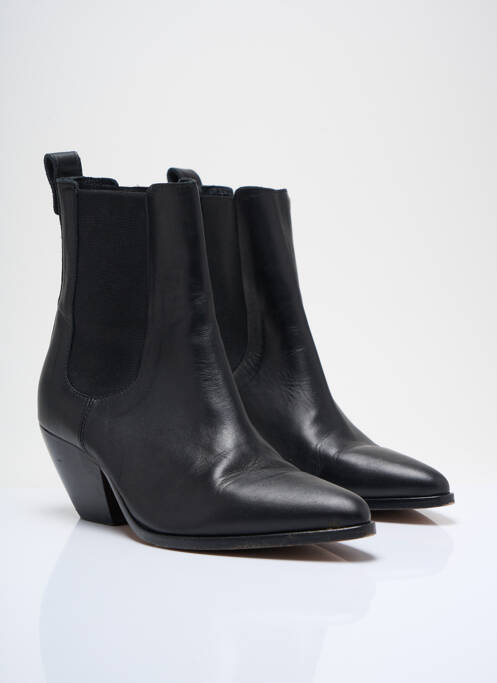 Botine/Ghete negru SANDRO femeie