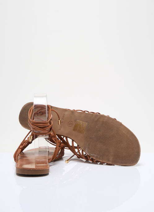 Sandale/Pantofi decupați maro TRUFFLE femeie