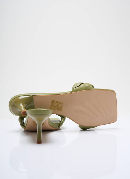 Mulete/Saboți verde QUANTICLO femeie