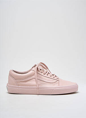 Adidași material neted toc plat până la 3 cm roz VANS femeie