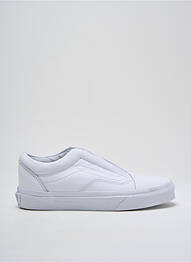 Adidași țesătură satinată vârf rotund alb VANS unisex