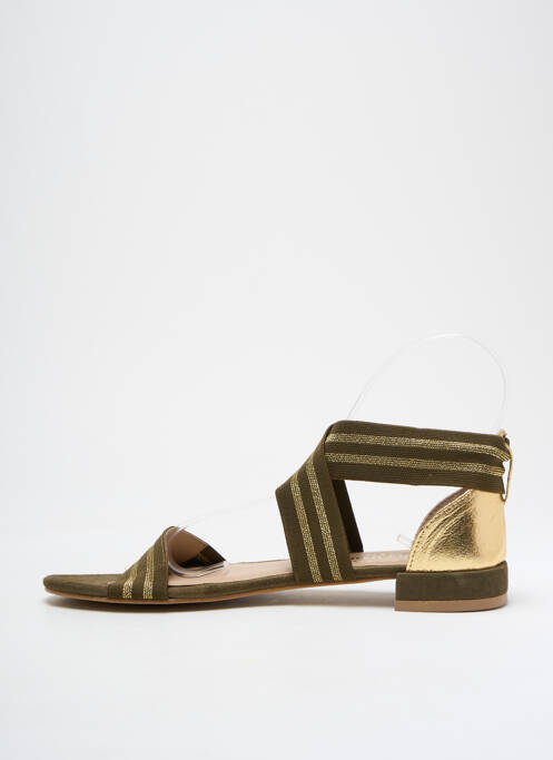 Sandale/Pantofi decupați verde LOLLIPOPS femeie