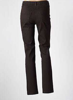 Pantalon slim buzunare maro KARTING femeie