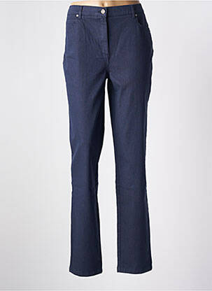 Pantalon slim albastru KARTING femeie