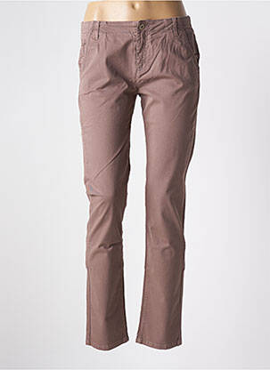 Pantalon chino bej LE PETIT BAIGNEUR femeie
