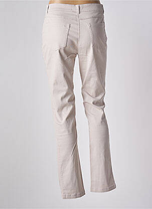 Pantalon slim buzunare bej ÉTYMOLOGIE femeie