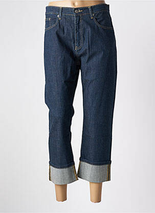 Pantalon trei sferturi albastru GALLICE femeie