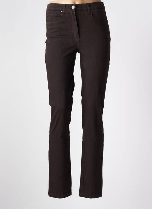 Pantalon slim maro KARTING femeie