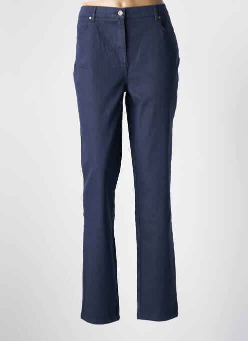 Pantalon slim albastru KARTING femeie