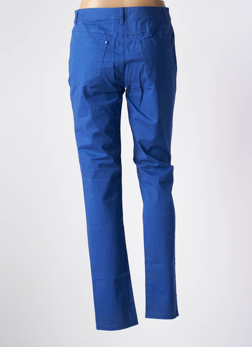 Pantalon slim albastru YOULINE femeie