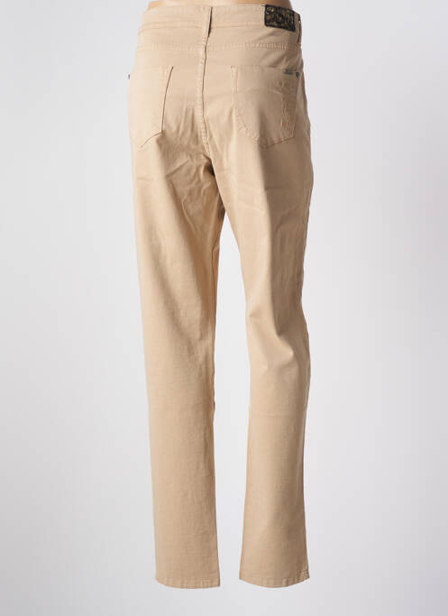 Pantalon slim bej COWEST femeie