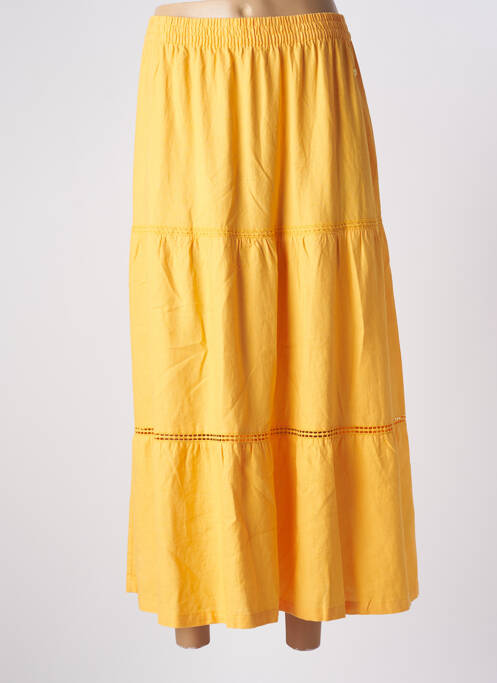 Fustă lungă galben ÉTYMOLOGIE femeie