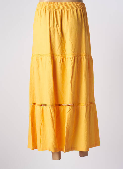 Fustă lungă galben ÉTYMOLOGIE femeie