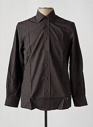 Cămașă cu mâneci lungi negru BERAC bărbat