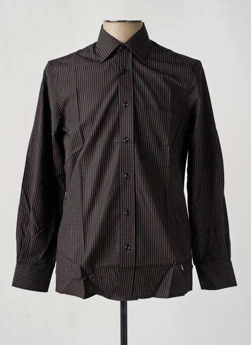 Cămașă cu mâneci lungi negru BERAC bărbat