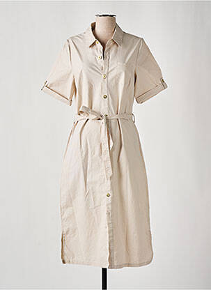 Rochie midi bej ÉTYMOLOGIE femeie