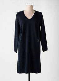Rochie scurtă mâneci lungi mâneci lungi albastru ÉTYMOLOGIE femme