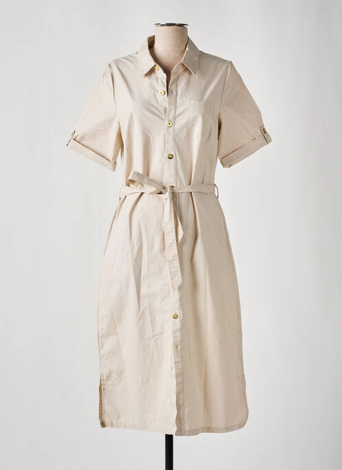 Rochie midi bej ÉTYMOLOGIE femeie