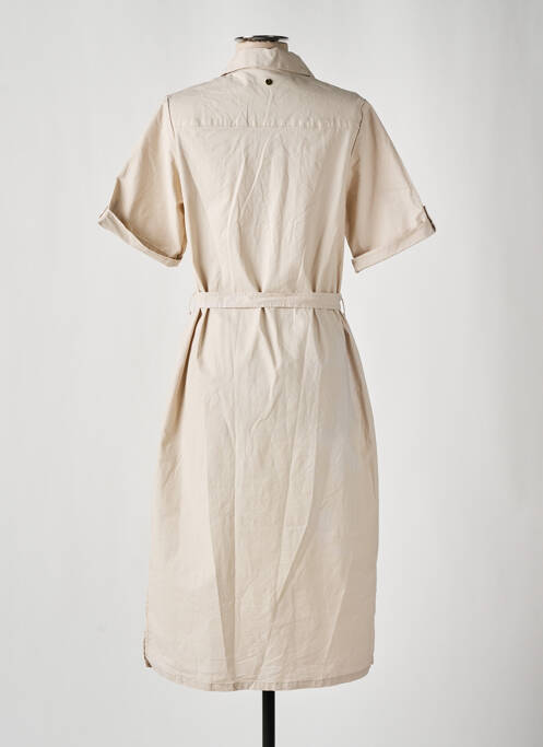 Rochie midi bej ÉTYMOLOGIE femeie