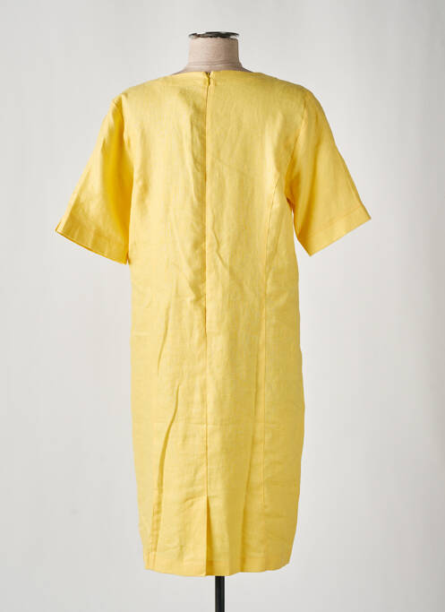 Rochie midi galben MICHA femeie