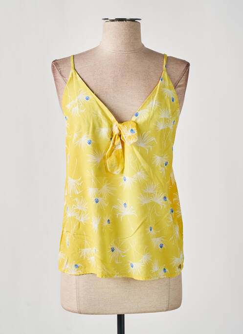 Top galben ÉTYMOLOGIE femeie