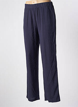 Pantalon drept albastru ÉTYMOLOGIE femeie