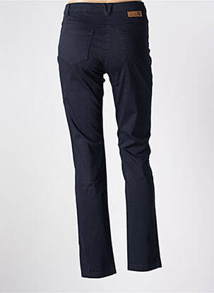 Pantalon slim talie înaltă talie înaltă albastru THALASSA femeie