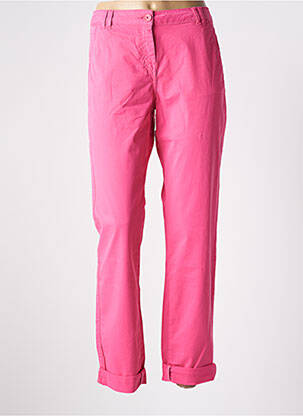 Pantalon chino talie joasă talie joasă roz ARMOR LUX femeie