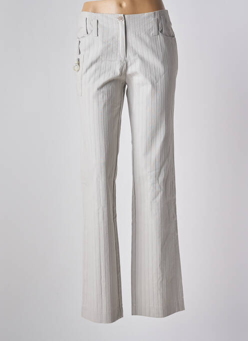 Pantalon evazat gri CHRISMAS'S femeie