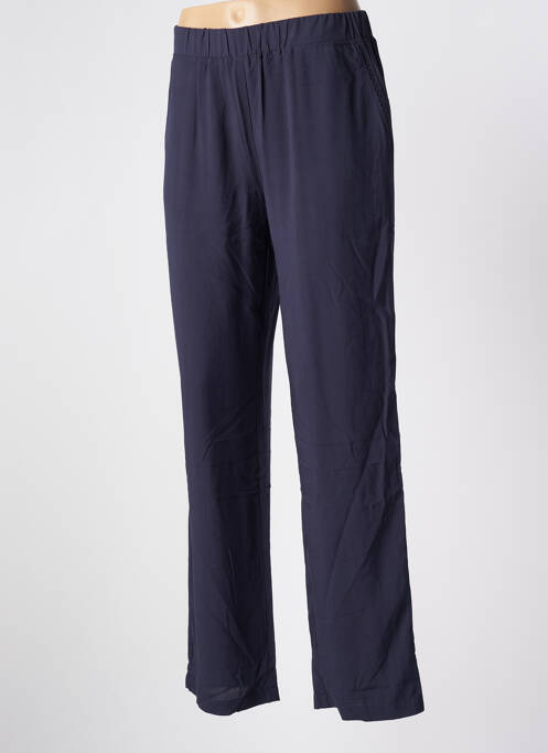 Pantalon drept albastru ÉTYMOLOGIE femeie