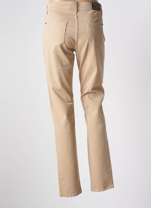 Blugi cu croială slim bej COWEST femeie