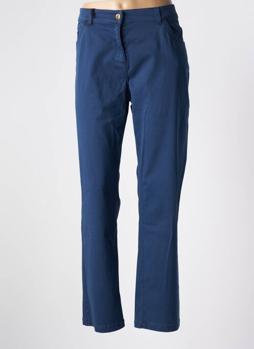 Pantalon slim albastru ÉTYMOLOGIE femeie