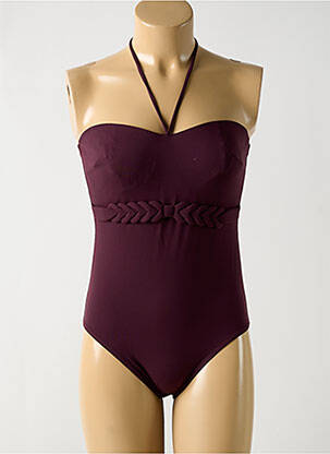 Costum de baie dintr-o singură piesă roșu EMPREINTE femeie