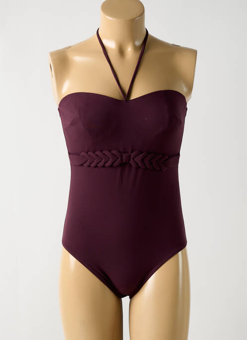 Costum de baie dintr-o singură piesă roșu EMPREINTE femeie