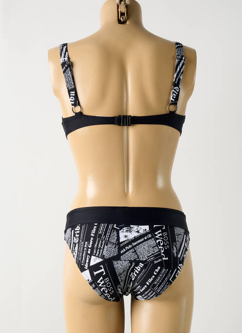 Costum de baie din două piese negru ROSE POMME femeie